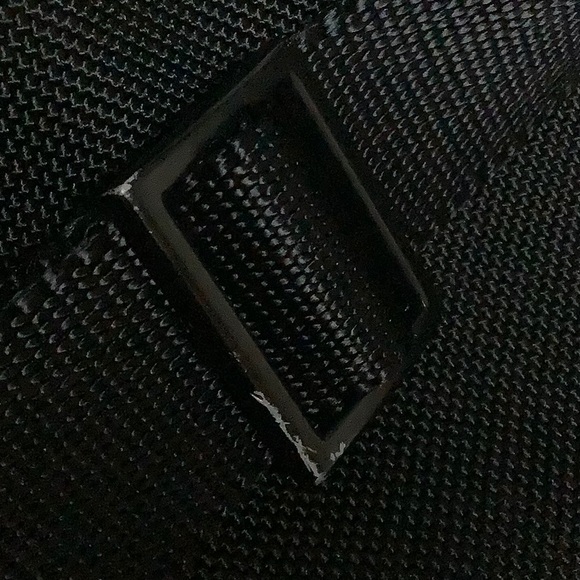 Tumi black leather & nylon crossbody bag - Picture 8 of 11